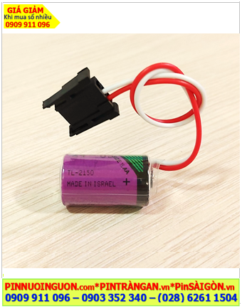 Tadiran TL-2150 (Zắc cắm); Pin nuôi nguồn Tadiran TL-2150 lithium 3.6v 1/2AA 1000mAh /Xuất xứ Israel